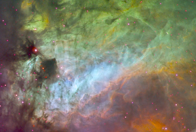 Elements of the Swan Nebula