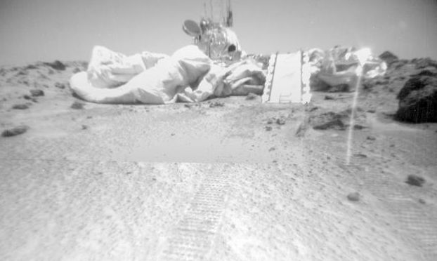 Sojourner's View: The Sagan Memorial Station