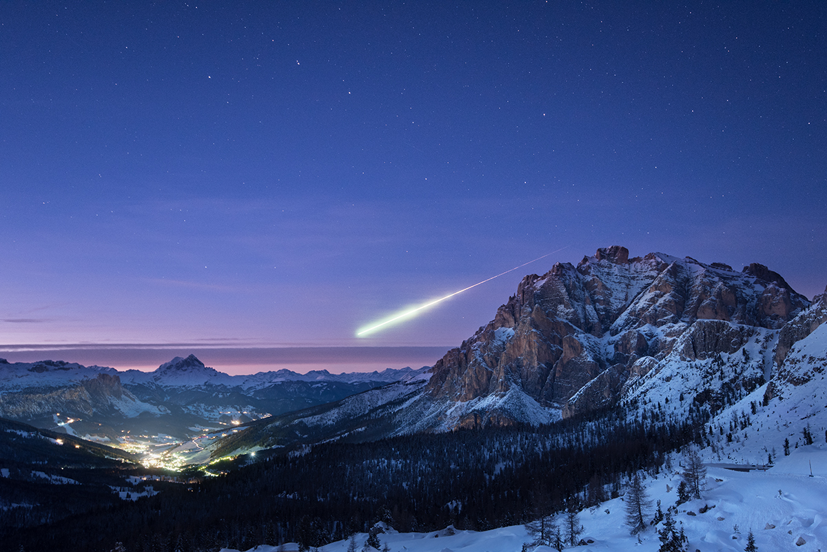 Major Fireball Meteor