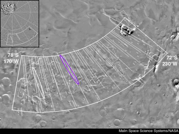 Landing At The Martian South Pole