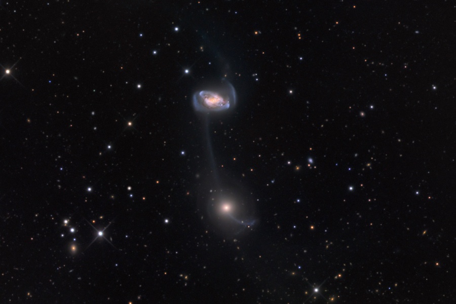 Galaxies on a String