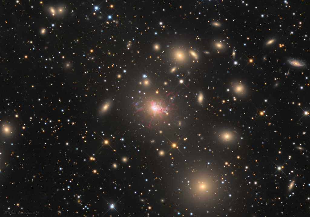 NGC 1275 in the Perseus Cluster