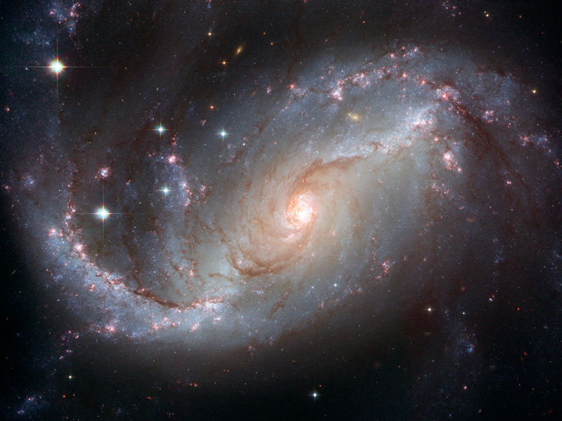 Barred Spiral Galaxy NGC 1672
