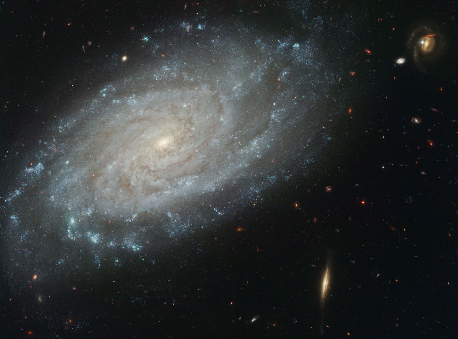 Spiral Galaxy NGC 3370 from Hubble