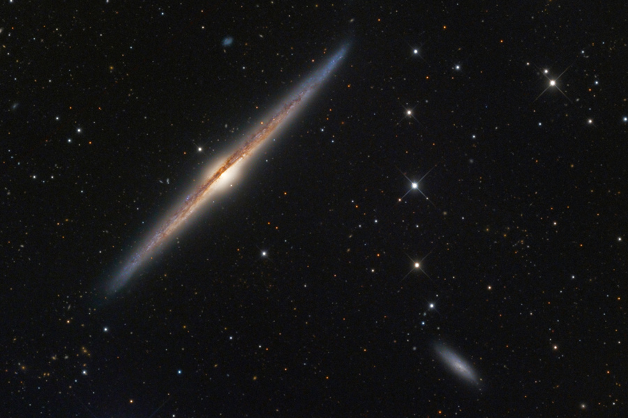 NGC 4565: Galaxy on Edge