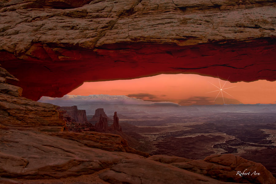 Otherworldly Planet Rise