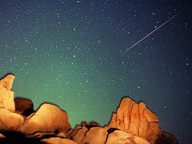 A Perseid Meteor