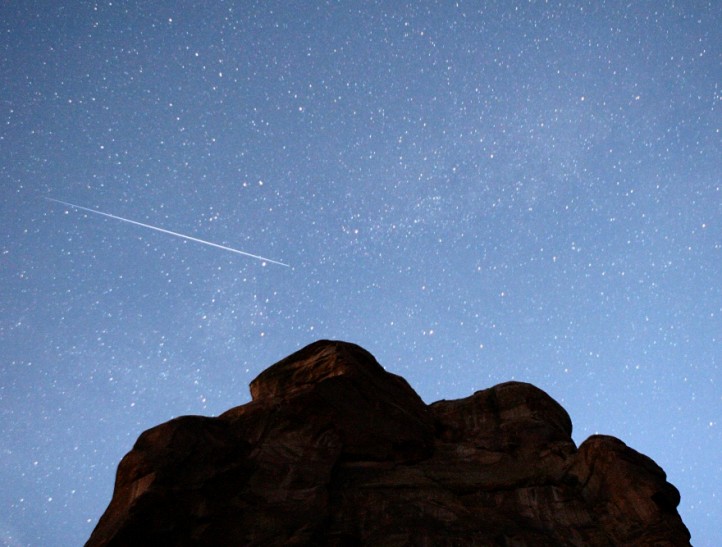 Comet Dust over Colorado