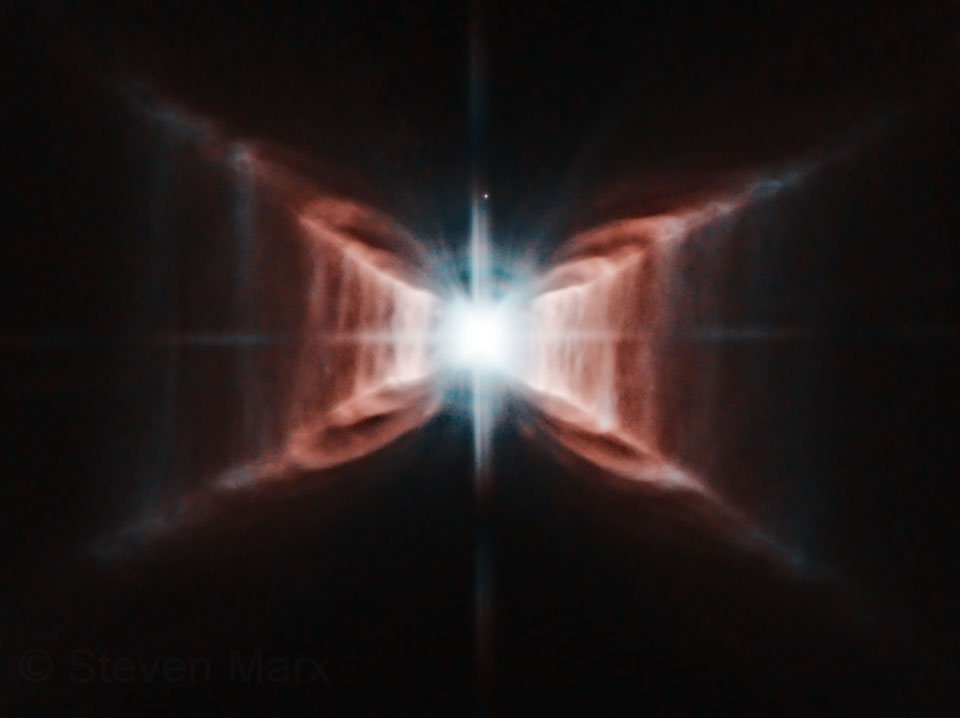 The Red Rectangle Nebula from Hubble