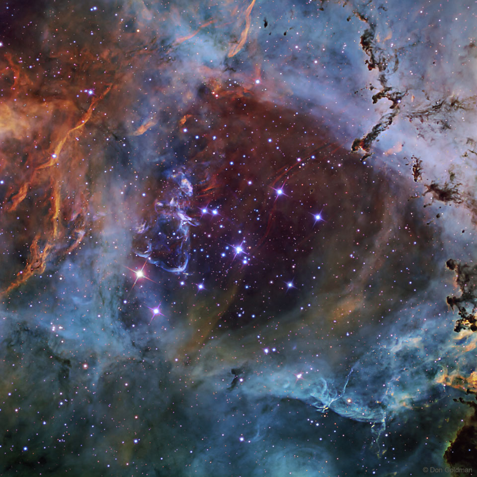 In the Heart of the Rosette Nebula