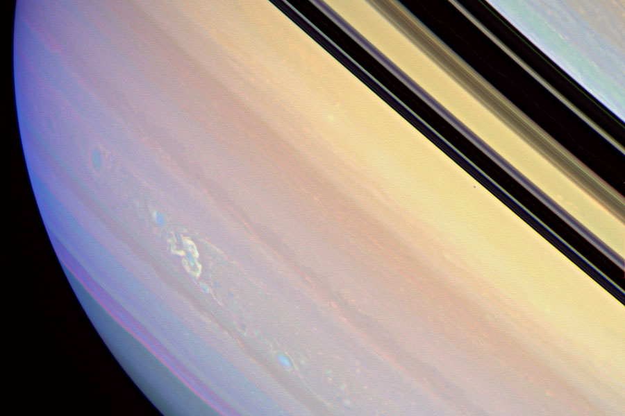 A Persistent Electrical Storm on Saturn