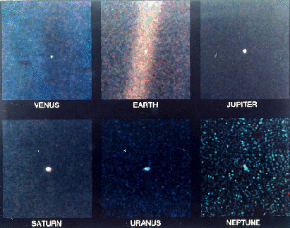 Our Solar System from Voyager