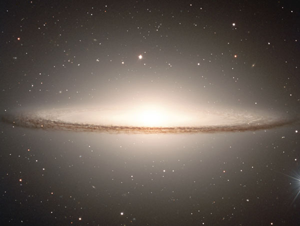 The Sombrero Galaxy from VLT