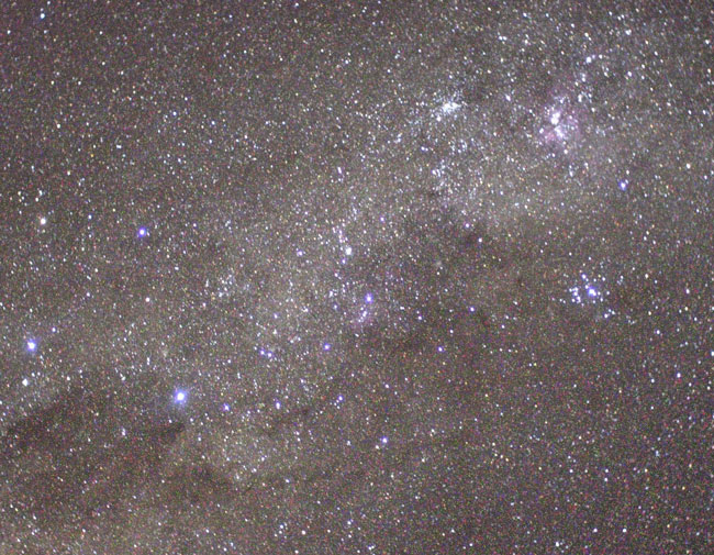 The Southern Sky from the International Space Station