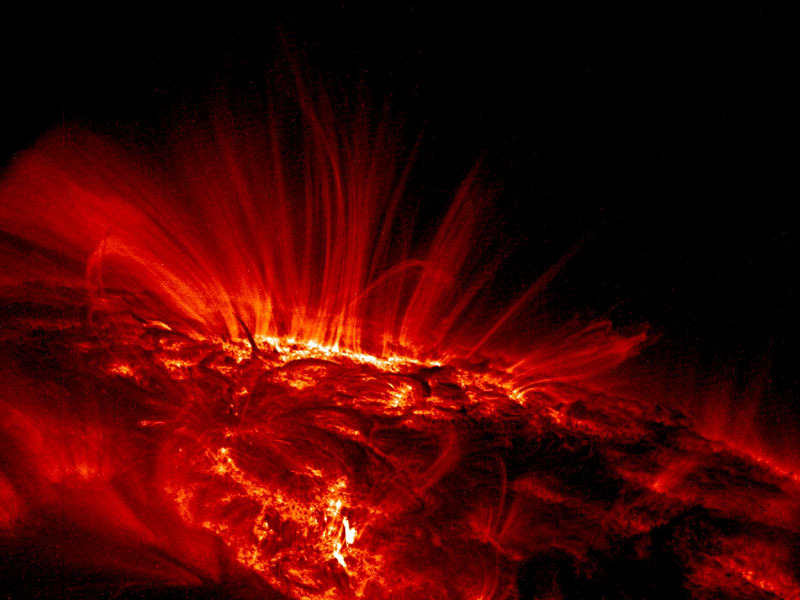 Sunspot Loops in Ultraviolet