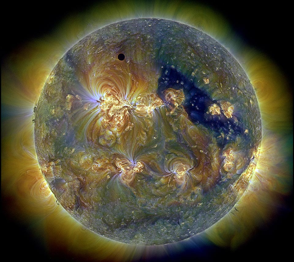 Venus and the Triply Ultraviolet Sun