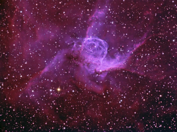 Thor's Helmet in H-Alpha