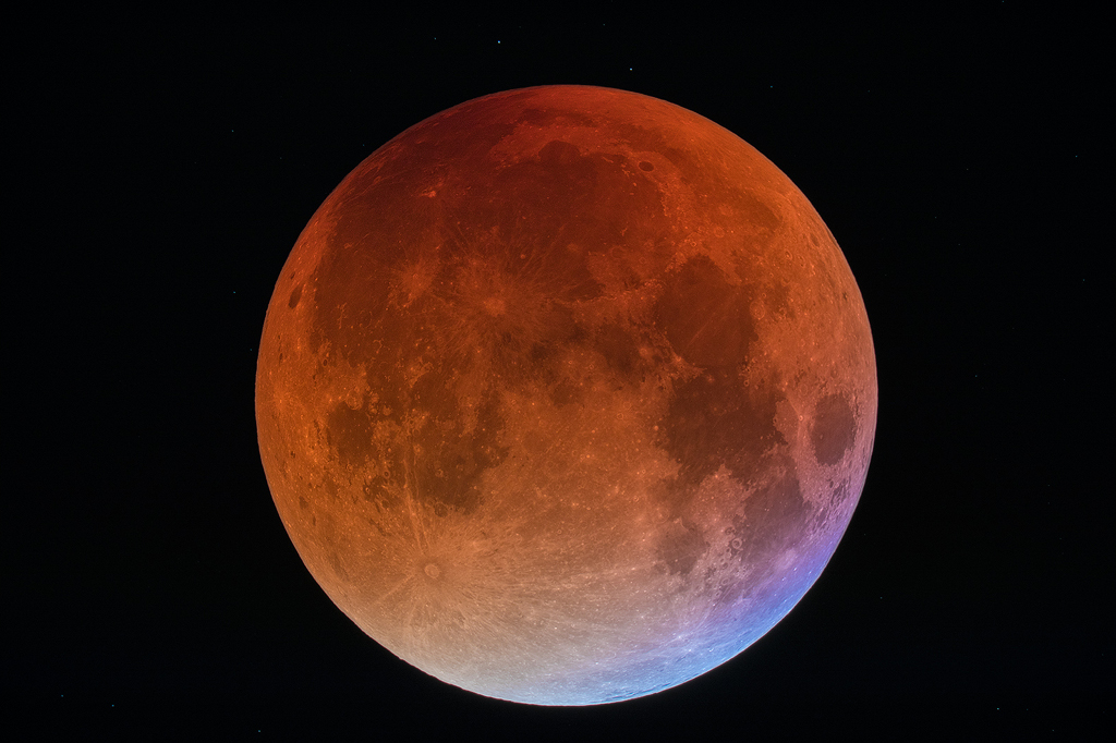 A Blue Blood Moon