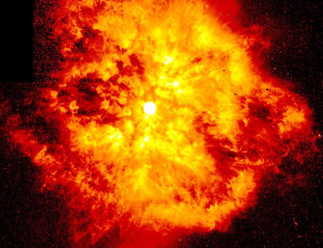 WR124: Stellar Fireball